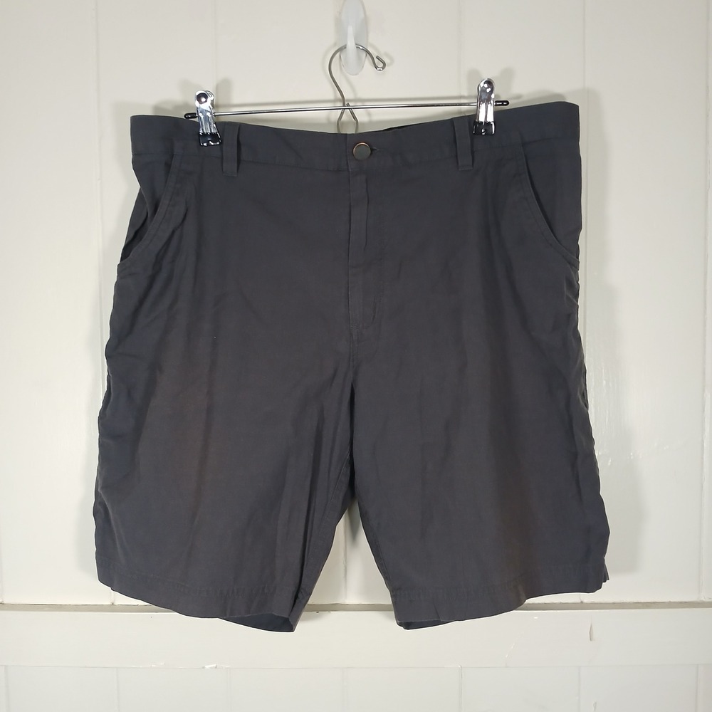 Icebreaker Shorts Mens 36 Gray Merino Wool Blend Hiking Casual IB102471001 - Picture 1 of 9